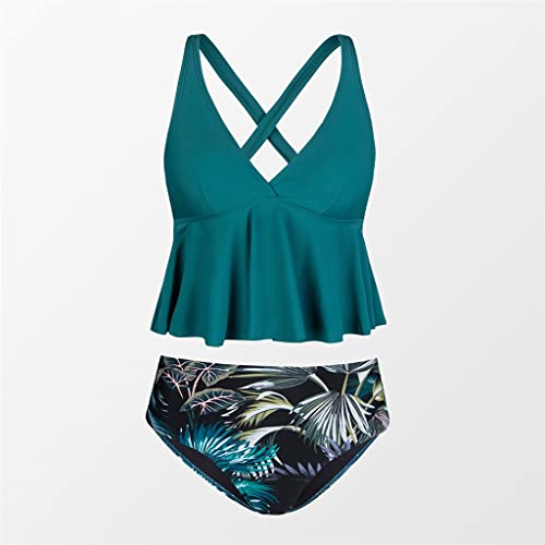 Tankini à taille haute CLSDRZC : le bikini de réservoir idéal pour vos vacances
