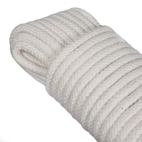 Space Home - Braided Rope for Washing Clothes - Cotton - 20 Metre...