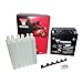 Produktbild YUASA BATTERIE YTX16-BS AGM offen mit Saeurepack