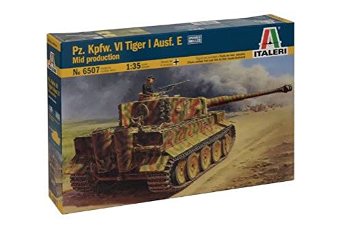 Char d'assaut Tigre I Maquette Italeri I6507 au moulage haute précision historique