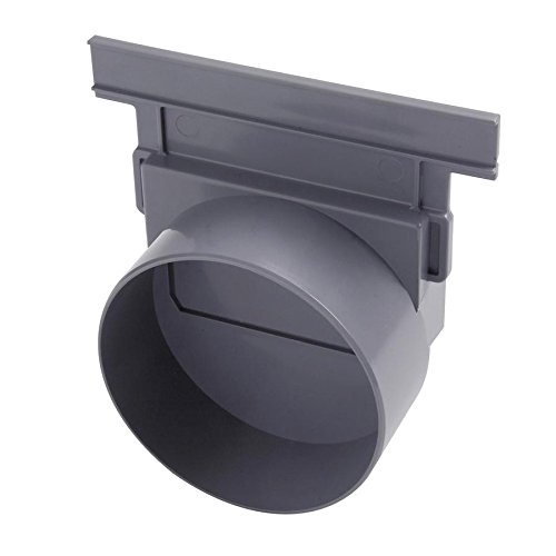 Nicoll - Caniveaux PVC - Fond/naissance pour caniveau Connecto et Kenadrain - sortie Ø100