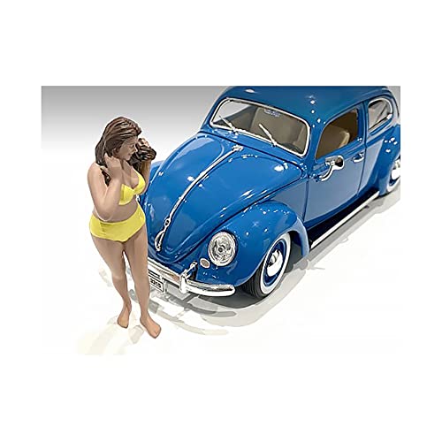 Figura Beach Girl Amy para modelos 1:24 miniatura 3