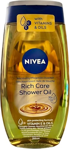 Nivea huile de douche pour peaux sèches 200ml - vue 2