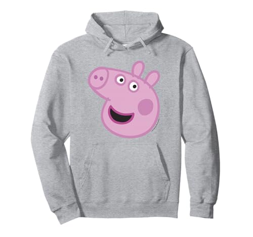 Sweat Peppa Pig Halloween à capuche imprimé grand visage pour enfant