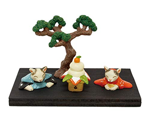 丸和貿易 おめでたセット 鏡もち 鏡餅 124x70x80mm 400867002