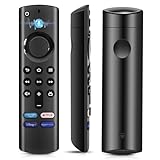 Glitfix Ersatz-Sprachfernbedienung(3 GEN) für Streaming-Geräte 2nd Gen, 3rd Gen, 4K, 4K Max, Lite, HD, mit Vier Direktzugriffstasten und Bluetooth-Funktionalität