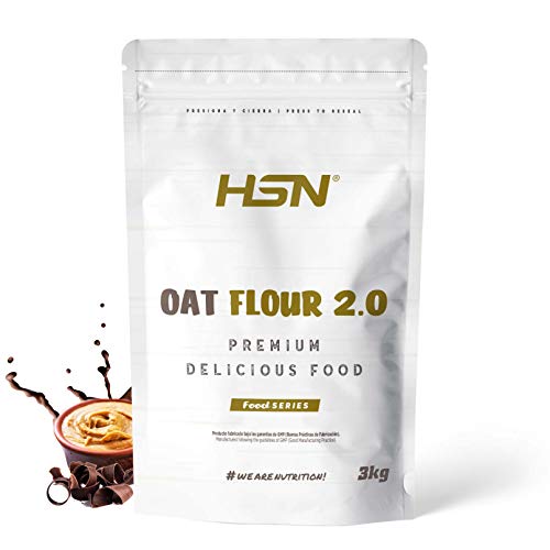 HSN Foods - Farine D'AVOINE INSTANTANÉE 2.0 3Kg Chocolat ET CACAHUÈTE