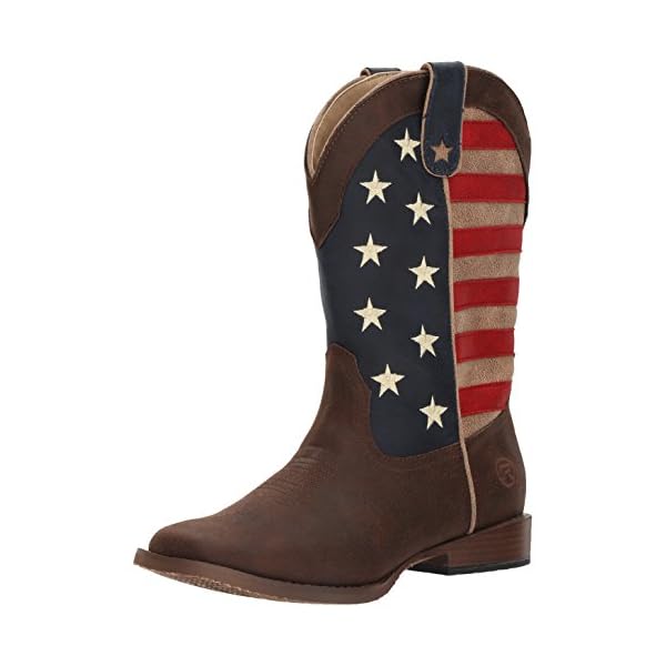 ROPER Unisex-Child American Patriot Western Boot
