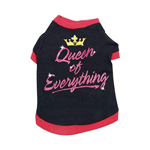 Camiseta para perro de algodón uxcell talla L