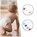 IMIKEYA 100pcs Baby Diaper Safety Pins Decorative Diaper Pins Baby Diaper Pin Cloth Diaper Pin Safety Nappy Pin Safety Pins for Babies Napkin Pins Plastic Newborn Decorate Bread