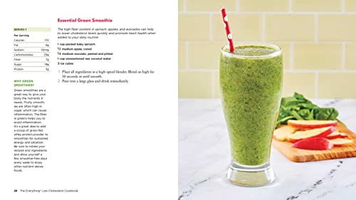 The Everything Low-Cholesterol Cookbook: 200 Heart-Healthy Recipes For Reducing Cholesterol And Losing Weight #TOP15
