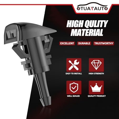 Otuayauto QWJ032 Front Windshield Washer Nozzles - Replacement thumb #6