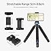 Koolehaoda Camera Mini Tripod, Lightweight Aluminum Alloy Desktop Tabletop Tripod Stand with 1/4 and 3/8 Screw Mount for DSLR Cameras,Video Recorder,Cell Phone - (MT-03)