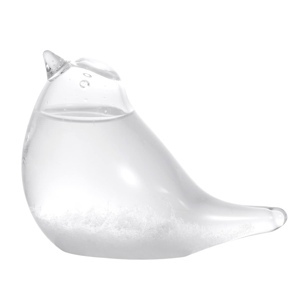 HOMSFOU 2st Glas Für Tischplatte Geschenk Schreibtischaufsatz Barometerglas Wettervorhersage Vogeldekor Auf Dem Tisch Sturmglas Sturmbarometer Wetterglas Wetterflasche Der Vogel