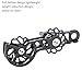 Oxxggkao Single Speed Mountain Bike Chain Tensioner 11T Guide Roller Cycling Double Spring Chain Guide Bike Protectors Easy to Use