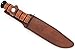 Snake Eye Tactical Full Size KA-BAR Style Genuine Leather Sheath (Brown 12