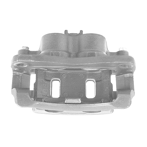 Image of Detroit Axle - Front Right Brake Caliper for 2002 2003 2004 Kia Sedona Disc Brake Caliper w /Bracket Replacement Passenger Side Assembly