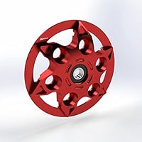 Kbike Kupplung Kupplungsdruckplatte Twister in diversen Farben für Ducati (rot)