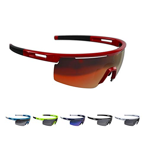 Gafas deportivas BBB Bsg-57 evitan fatiga ocular y viento en ojos al entrenar