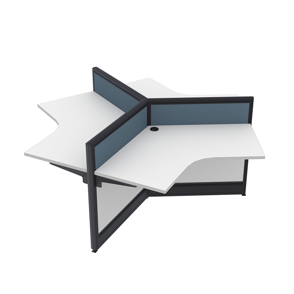 Amazon.com: Small Library Study Desk Stations, 3-Pack Divider