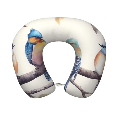 Almohada de espuma viscoelástica para cuello 30x25 cm