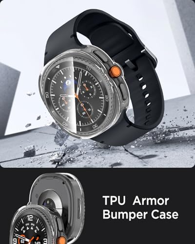 Coque Galaxy Watch 8 Classic 46mm verre trempé protection TPU