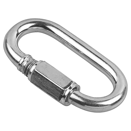 Maglia Rapida Ø 16 mm in Acciaio Zincato - Robusta e Resistente alla Corrosione per Fissaggi Pesanti, Traino, Ormeggio - 2 Pezzi