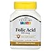 21st Century Folic Acid 800 mcg Tablets, 180 Count