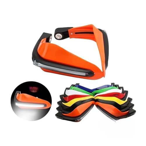 Protège-mains LED moto finition robuste coque antichoc SR