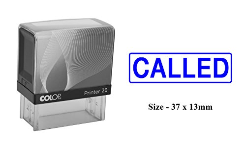 CALLED Rubber Stamp Colop Office & Commercial Self Inking Stationary Stamp