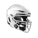 VICIS ZERO2 Trench Elite Football Helmet, SC-223 Facemask Attached, White, Large