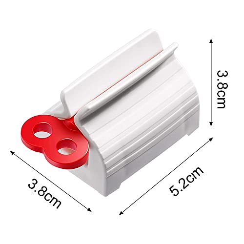 Kettlekane-Rolling-Tube-Squeezer-Dispenser-for-Toothpaste-Toothpaste-Seat-Holder-Stand-Rotate-Toothpaste-Dispenser-for-Bathroom-Multicolor-Pack-of-1