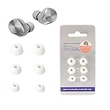 [HUKWIMO]パナソニック(Panasonic) イヤーチップ シリコン素材 交換用シリコン耳栓 種類豊富 [イヤーピース S/M/Lサイズ各1ペア] 滑り止め 柔らかい 耳垢ガード 防塵可能 互換品 完全ワイヤレスイヤホン最適化設計 EAH-AZ100-S/EAH-AZ60M2 イヤーホン 適合 対応 交換用 3ペア [ホワイト]