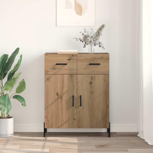 Mueble de salon de roble Artisan para organizar tu pasillo moderno 5