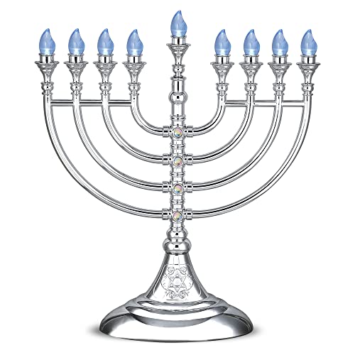 Bombillas LED de Hanukkah para iluminar su ventana en familia 7