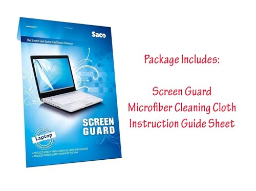 Image of Saco 15.6 Inch Blue Light Blocking Glossy Screen Protector Compatible with ASUS Vivobook Go 15 (OLED) 2023, E1504FA-LK541WS | E1504FA-LK542WS | E1504FA-LK543WS | E1504FA-LK545WS Model Laptop