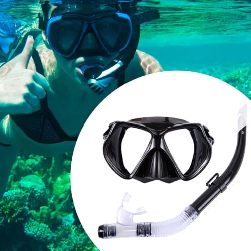 Máscara de snorkel antiniebla que evita la entrada de agua para viajes al mar 3