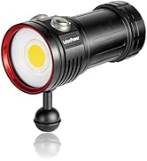 LetonPower B15 ダイビングライト、8000Lumens 水中ライト, 80m ダイビング ライト、ダイビングビデオライト, 潜水用 ライト,水中撮影、 Amazon.co.jp: LetonPower B15 ダイビングライト、8000Lumens 水中
