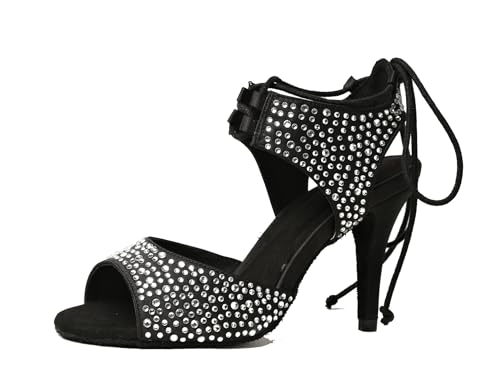 Chaussures danse latine femme à lacets pour briller en soirée de tango et salsa