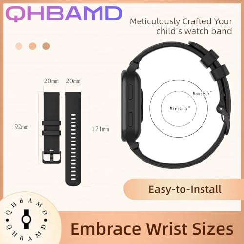 Correas de silicona para reloj compatible Gizmo 10 unidades miniatura 3