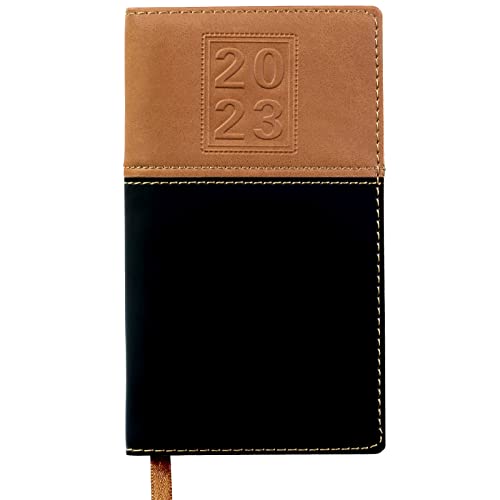 2023 Pocket Planner/Pocket Calendar: Includes 14 Months (November 2022 To December 2023) / 2023 Weekly Planner/Weekly Agenda/Monthly Calendar Organizer (Black/Brown) #TOP18