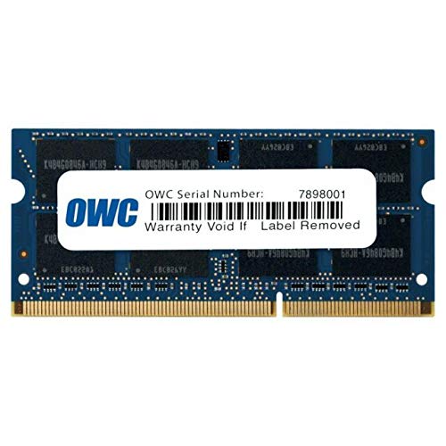 OWC 8.0GB DDR3 PC3-8500 1066MHz SO-DIMM 204 Pin SO-DIMM Memory Upgrade Module PC3-8500 For Mac mini 2010, MacBook 2010, MacBook Pro 13 2010 That Are Utilizing OS X 10.7.5 Or Later.Retail Single Pa