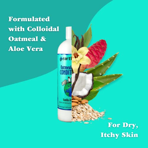 image for Earthbath Oatmeal & Aloe Shampoo & Conditioner Pet Grooming Set - Itch