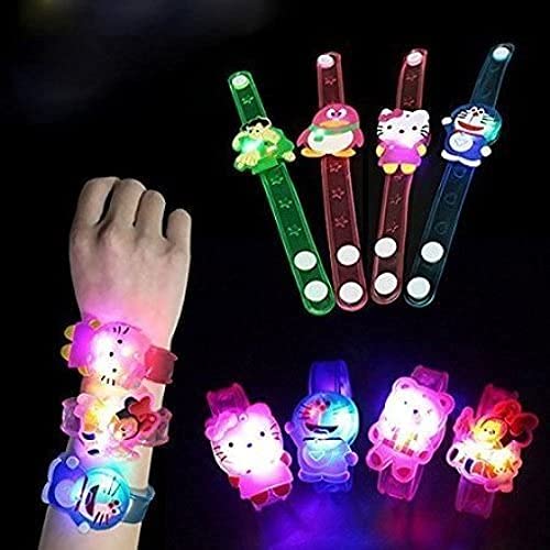 Image of Pair Rakhi Assorted Design Roli Chawal Plate And 2 Kids Cartoon Character LED Rakhi For Brother And Bhabhi | Rakhi Combo-P-37-T-2LED || bhaiya bhabhi rakhi || rakhi gifts