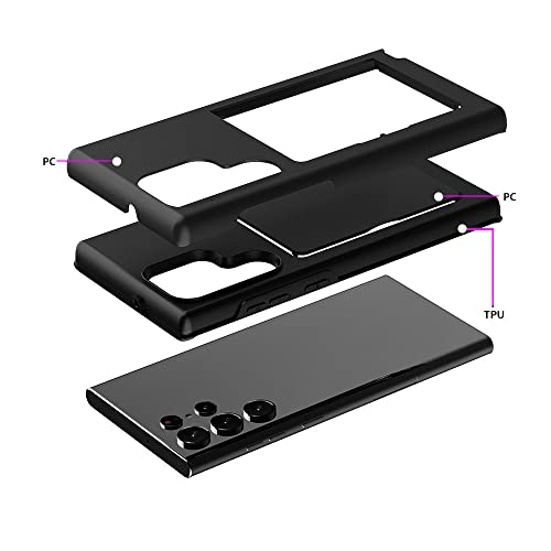 para Samsung Galaxy S22 Ultra 5G Case Carteira Porta Cartão de Crédito Capa para Samsung S22 Plus S2