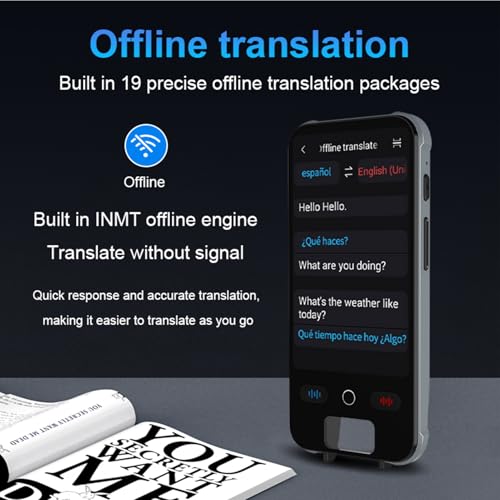 Traduction IA bidirectionnelle instantanée : appareil nomade multifonction