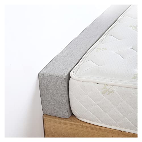 Remplissage D'Espace Lit Personnalisé - Cale Tête De Lit Ou Pied De Lit, Mousse Haute Densité Avec Housse Lin Lavable
