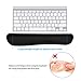 Memory Foam Keyboard and Mouse Wrist Rest, HENVREN Lightweight Pad Support for Easy Typing&Pain Relief, Durable&Comfortable Wrist Cushion Fit for Office,Computer and Home(Black)