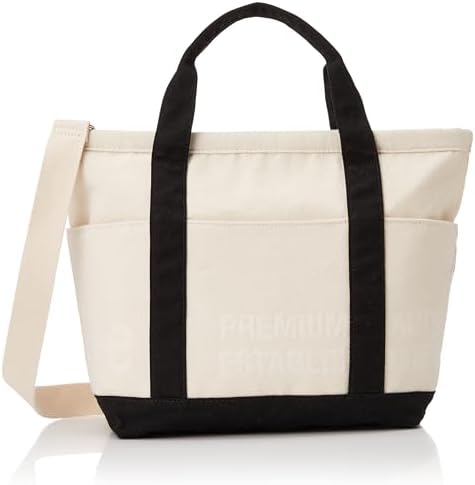 Lee 320-1371 Humming Mini Tote Shoulder 2-Way Lightweight Multi-functional Lunch Bag Sub Bag Camping Leisure Travel Work School Gym 320-1371, multicolor (black/white), M