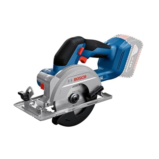 Bosch Professional 18V System Akku-Kreissäge GKS 18V-51 (Bürstenloser Motor, inkl. 1x Sägeblatt (140 mm)